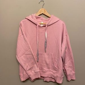 Cozy Pink Athletic Sweatshirt